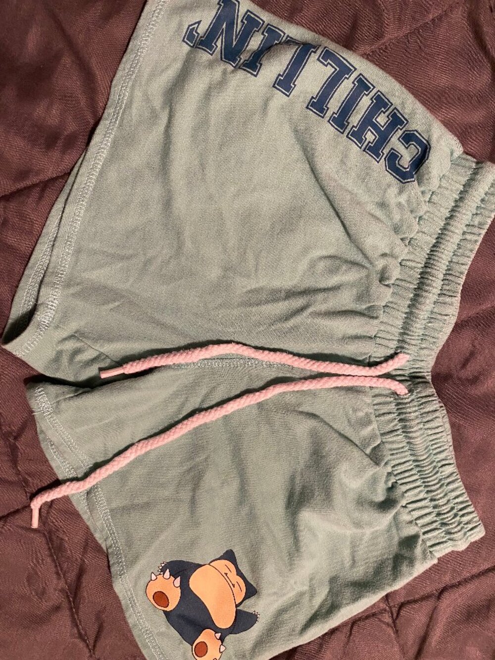 Pokemon Snorlax shorts